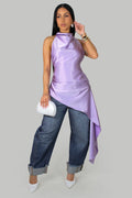 Casually Polished Top-Dress - Lavender