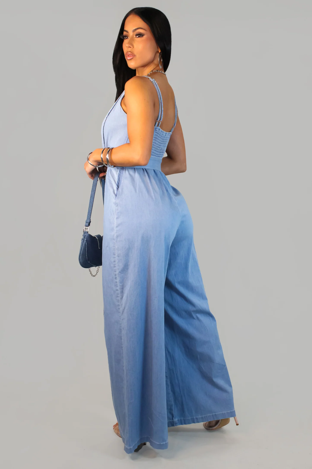 The Vital Jumpsuit - Denim-Light