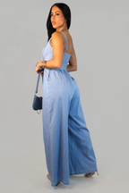 The Vital Jumpsuit - Denim-Light